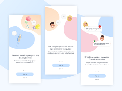 UI23 - Onboarding app daily 100 daily 100 challenge dailyui onboarding ui