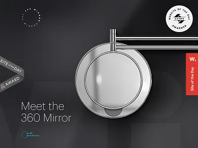 My 360 Mirror accessories bathroom beauty cosmetics fashion grooming innovation invention makeup mirror novelty shaving startup vanity