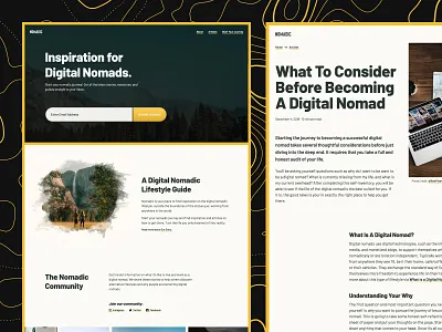 Nomadic 2b3532 8px grid bold f2bd2f minimal