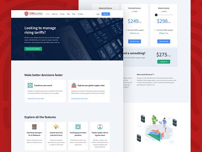 DPLGuru app app website business business app landing landing page saas saas landing page sales sales page ux webflow
