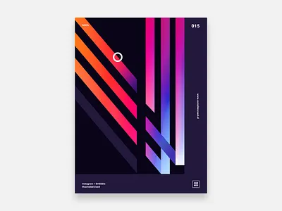 015 - N50% abstract concept design gradient illustration poster vector