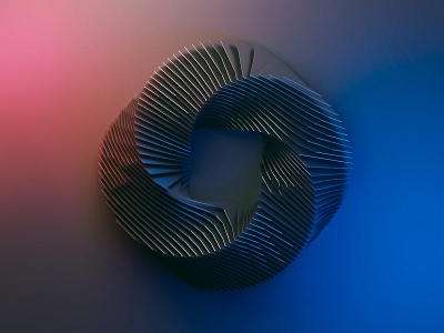 Twisted 3d 3d art abstract abstract art artwork blender blender3d color concept cube design glass illustration simple slice