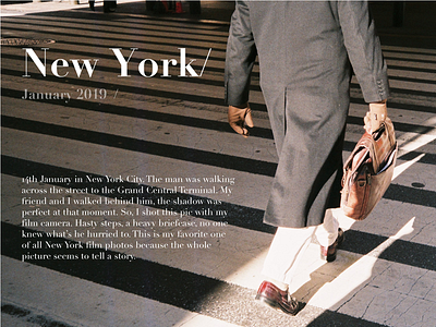 Day 01-30DaysProject 2019 ai design film grandcentralterminal graphic january layout newyork nyc photo