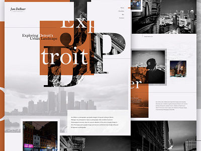 JDP Mock design layout mock up web web design website