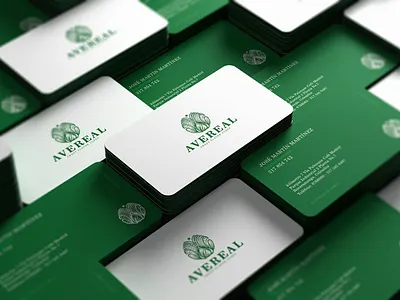 AVEREAL 3d branding design icon illustration logo typography