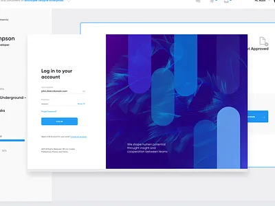 HR-Login app branding app concept app ui design dashbaord design hr hr software login login page minimal ui uiux uiuxdesign ux web design