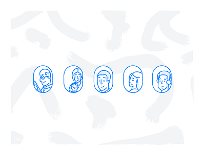 Windows abstract airplane brush character editorial face faces illustration people plane procreate sketch texture ui vector window
