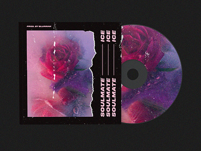 Ice - Cover art art cover cover art illustration rose song typogaphy