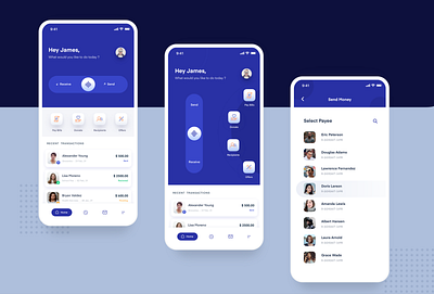 Banking - Payments App banking bills digital banking finance ios iphonex mobile bank mobile money mobile payments payments receive payments transfer money ux wallet
