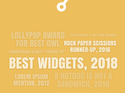 T.H.W. Fake Awards