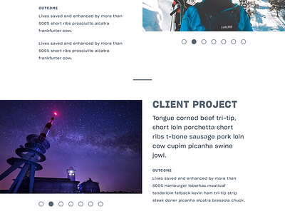 T.H.W. Work Section ui ui design