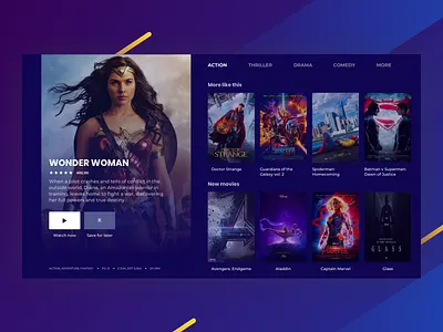 UI25 - TV App app daily 100 daily 100 challenge dailyui television tv tv app