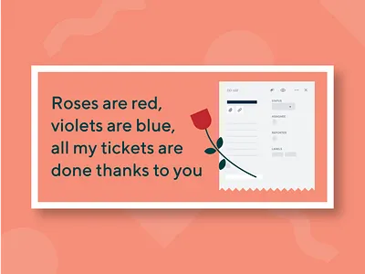 💌🌹🏢 berlin bhag colleagues door2door jira ticket startup startup culture valentines valentines day card