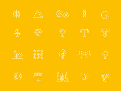 Entrepreneurial Icon set concept consulting design digital icon icon pack icons icons set jdx tbt vector
