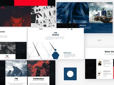 Imunis Web app black blue brand branding design pro professional red sport web white