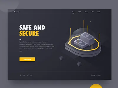 Safe And Secure illustrations ui web