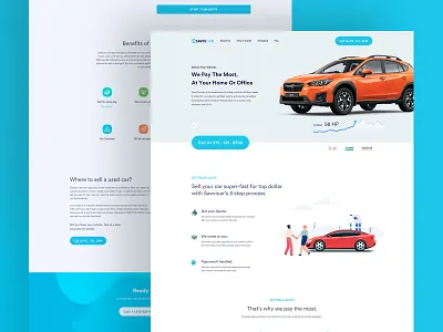 SavviCar | Landing Page automotive automotive design car car app car booking car club car dashboard car landing page car search carbook hire rent rent a car rent car rental rental app ride ride share rider search