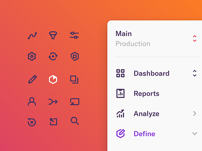 Heap App Iconography app icon icon set iconography icons ui ux web