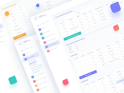 Nisto Certification Dashboard UI 2019 clean color dashboad design interface portfolio trendy typography ui ux web webapp