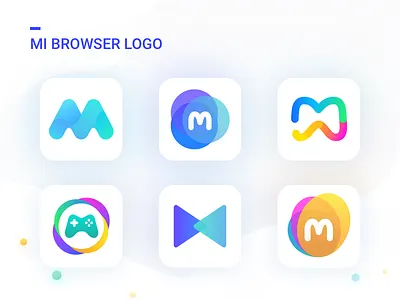 Logo app branding color design ios kit logo m logo ui