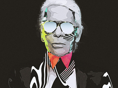 Karl Lagerfeld wallpaper 2019 fashion graphicdesign illustration karllagerfeld lagerfeld