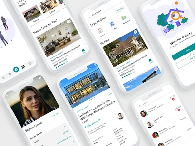 Rental App app design app designer mobile app design rental app ui uidesign user experience user interface ux ux design ux ui