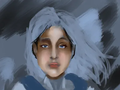 Improving my art art artwork blue design drawing flat illustration painting technical illustration vector