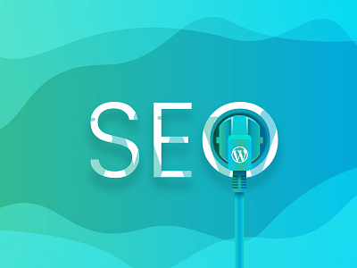Wordpress SEO design illustration