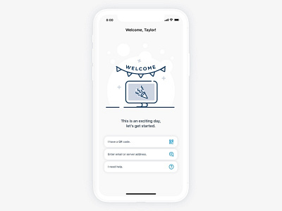 Onboarding Screen app digital design illustration interaction design ios mobile app mobile design ui uidesign welcome