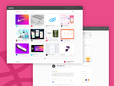 Dribbble WEB community concept dashboard design dribbble dribbble app dribbble ball facelift portfolio rebuild redesign shot ui update ux web