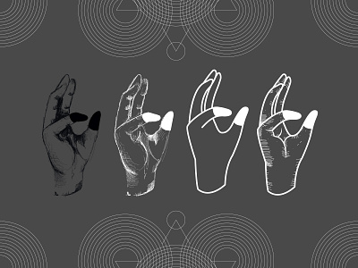 Alchemist Playing Cards - Hands alchemist playing cards concept design digital hands icon icon design illustration illustrator process