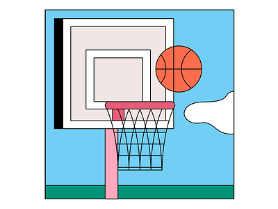 Go out and play! 🏀 adobe artwork basketball creative drawing dunk dutch flatdesign illustration illustrator mood nba nba finals pencil play sketch thisiswhyweplay vector weekend workhardplayhard