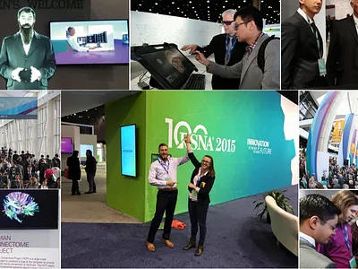 RSNA Centennial Exhibit environmental design experience design