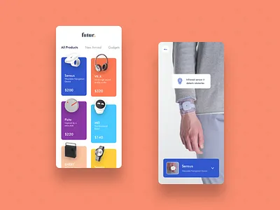 Futur animation app artificialintelligence colors future product interaction ios iphone minimal ui uidesign ux