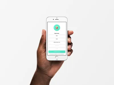 Onboarding - Sinemia App cinema email emoji form in minimal movie movies onboarding sign up white