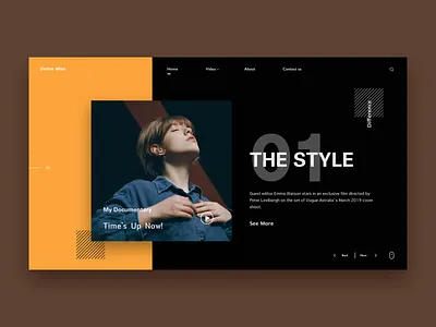 SINFOX WEB app art camera clean concise design kit simple ui video web