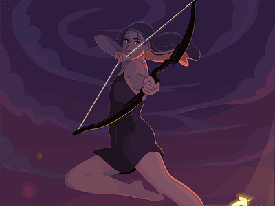 Elf art cartoon character character design concept art design drawing fashion flat vector girl illustration poster vector women