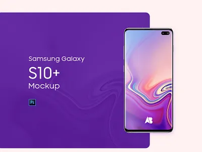 Free Samsung Galaxy S10+ Mockup download free mockup s10 samsung samsung galaxy samsung galaxy s10