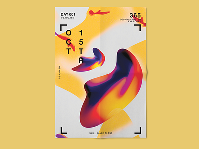 Baugasm Skillshare classes 001 brand branding branding design denoffoxes design graphic design graphic designer graphicdesign graphicdesigner illustration mock ups poster poster art poster challenge print vector