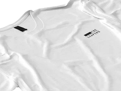 The Leapers Tee - Merch Design black design merch merchandise minimal shirt simple t shirt tshirt typography white