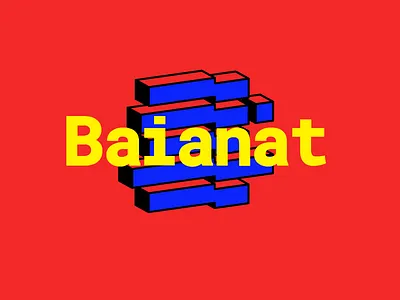 Baianat Logo abstract abstraction baianat bold brand brand id brand identity brand identity design branding business code design digital dot lines logo technology ui ux webdesign