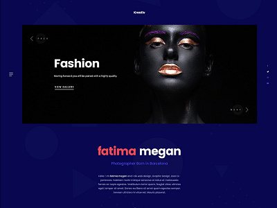 Kreativ Photographer agency blog bootstrap business corporate creative designer freelancer multipurpose parallax personal photographer portfolio