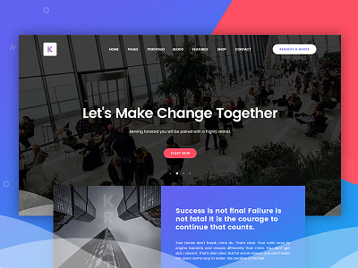 Kreativ Business agency blog bootstrap business corporate creative designer freelancer multipurpose parallax personal photographer portfolio