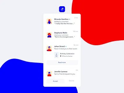 Daily UI 47 — Activity Feed 047 activity app branding daily ui challenge dailyui design feed notification ui ux