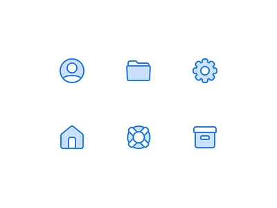 👨🏽‍💻🏠📂⚙️ Icons app figma flat free freebie icon icons ui ux vector web