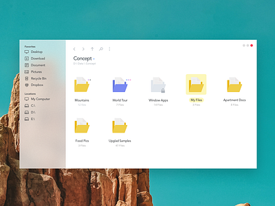 Win11 Concept animation app branding clean design flat free freebie icon mockup template ui ux vector web website window display windows windows 10 windows app