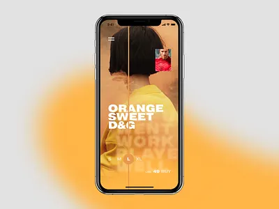 BTQ design interface iphone minimal promo ui ux web website