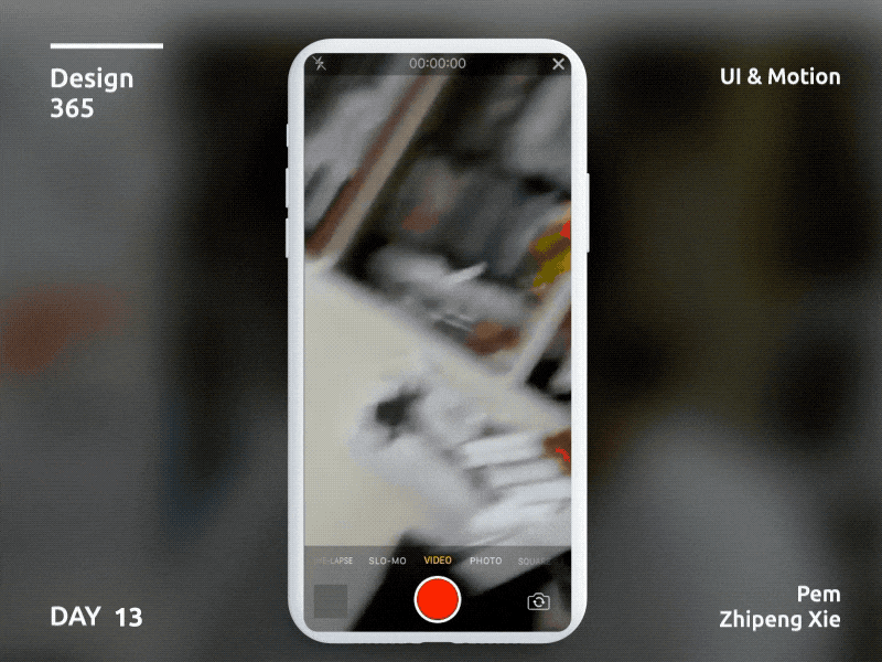 Day 13 - iOS video motion #Design365 appdesign dailyui iosapps iosdesign mobileapp prd prototype sketchapp ui uidaily uidesign uigradient userexperience userinterface userinterfacedesign uxdaily uxgradient uxigers web websites