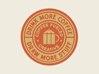 Coaster design for @sticker mule give away beer coaster coffee creative badge design designer graphic design illustration logo pencil sticker mule type