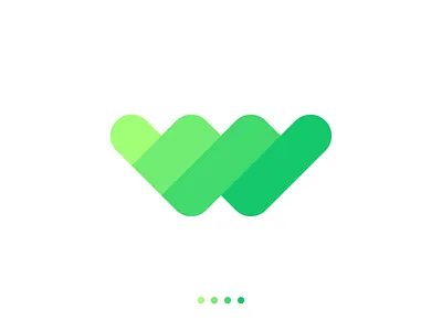 WebGrowth branding clean design flat geometric graphic design growth icon icons illustration illustrator lettermark logo logo designer logotype minimal monogram simple vector web